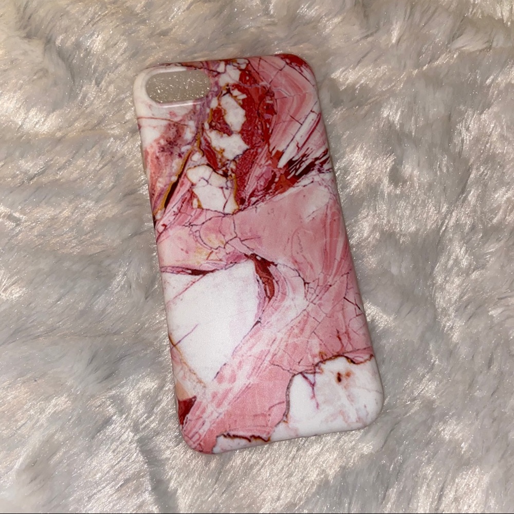 Pink Marble iPhone 8/8s iPhone Case New Un-used